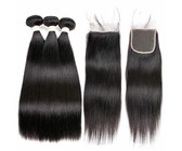 38 inches Peruvian Straight Hair 3 Bundles