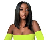 Wendy Queen 4x4 Lace Closure Natural Straight Hair Wig - 18 Inch