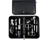 Kellermann 3 Swords Manicure Set 9210 P N Black 16 Piece