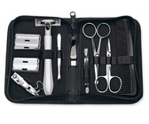 Kellermann 3 Swords Manicure Set - Black & Gold