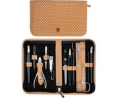 Kellermann 3 Swords Manicure Set 9210 P N Black 16 Piece