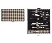 Kellermann 3 Swords Manicure Set - Black & Gold