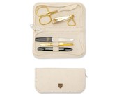 Kellermann 3 Swords Manicure Set - Black & Gold