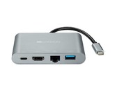 LMP USB-C Compact Dock - Silver