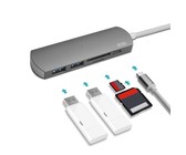 LMP USB-C Compact Dock - Silver