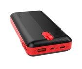 Snug 7800mAh Travel Powerbank & Wall Charger Black