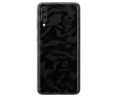 Black Camo Vinyl Wrap for Samsung Galaxy A70 - Two Pack