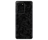 Black Camo Vinyl Wrap for Samsung S20 Ultra - Two Pack