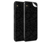 Black Glitch Vinyl Skin for iPhone XS Max - Two Pack