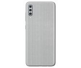 Brushed Metal Vinyl Wrap for Samsung Galaxy A70 - Two Pack