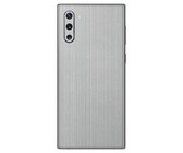 Brushed Metal Vinyl Wrap for Samsung Note 10 - Two Pack