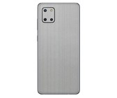 Brushed Metal Vinyl Wrap for Samsung Note 10 Lite - Two Pack