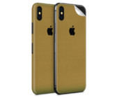 Gold Psychedelic Vinyl Skin for iPhone XS - Two Pack