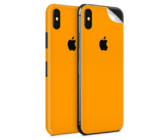 Matte Orange Vinyl Skin for iPhone X - Two Pack