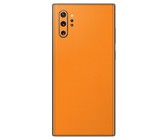 Matte Orange Vinyl Wrap for Samsung Note 10 Plus - Two Pack