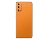 Matte Orange Vinyl Wrap Skin for Samsung S20 - Two Pack