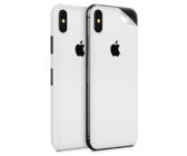 Matte White Vinyl Skin for iPhone XS - Two Pack