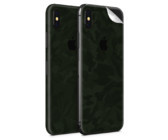 Military Green Camo Vinyl Skin for iPhone XS - Two Pack