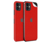 Pure Red Vinyl Skin for iPhone 11 - Two Pack