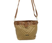 Blackcherry Structured Cross Body With Top Handle