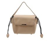 Beagles Lafiguera Ladies PU Shoulder Bag - Dark Silver 16753