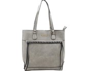 Alla Moda - Stylish Woman Tote Handbag with Belt
