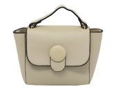 Alla Moda - Stylish Woman Tote Handbag with Belt