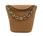 Alla Moda - Stylish Woman Tote Handbag with Belt