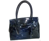 Fino 2 Pc Organizer Bag with Purse Set - Dark Blue