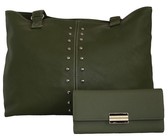 Lily & Rose Sequenced Bucket Bag - Black & Gold