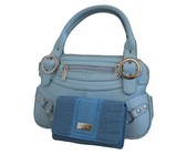 Lily & Rose Sequenced Bucket Bag - Black & Gold