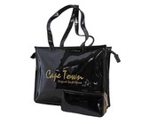 Lily & Rose Sequenced Bucket Bag - Black & Gold