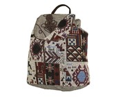 Stephen Joseph Clear Iridescent Backpack Llama