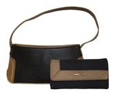 Portable Double-layer Tablet Travel Digital Storage Bag-Gray