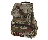 Stephen Joseph Clear Iridescent Backpack Llama