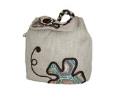 Stephen Joseph Clear Iridescent Backpack Llama