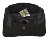 Lily & Rose PU Mock Croc Detailed Handbag - Avocado Green