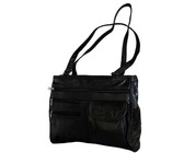 Lily & Rose PU Mock Croc Detailed Handbag - Avocado Green