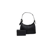 Lily & Rose Sequenced Bucket Bag - Black & Gold