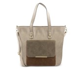 Beagles Lafiguera Ladies PU Shoulder Bag - Dark Silver 16753