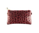 Lily&Rose Brown Zip Through Purse Geometric Square Design TLP020