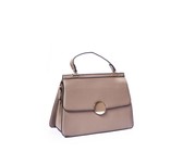 Lily & Rose PU Mock Croc Detailed Handbag - Avocado Green