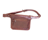 Fino 2 Pcs Genuine Leather Shoulder Handbag & Purse Set N.BLUE