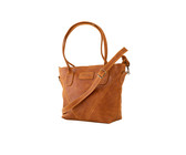 Fino Stylish PU Leather Bag with Purse-Brown