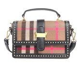 Lily & Rose Sequenced Bucket Bag - Black & Gold