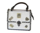 Fino Stylish PU Leather Bag with Purse-Brown