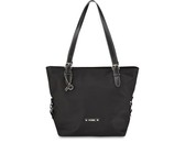 Fino 2 Pcs Genuine Leather Shoulder Handbag & Purse Set N.BLUE