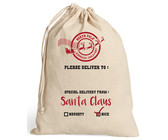 Pic-a-Tee Personalised Christmas Stocking Santa Sack North Pole Express