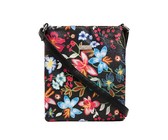 The Monaco Sling Bag With Ring Detail - Black