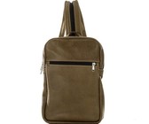Leather Laptop Bag - Black